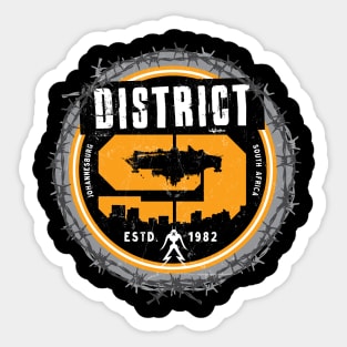 District 9 Sticker